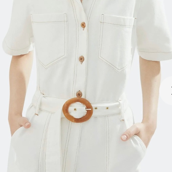 Arlo Belted Jumpsuit. NWT - Picture 6 of 7